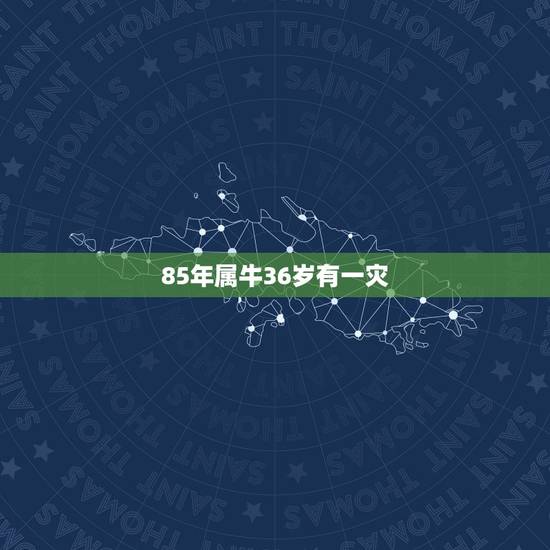 85年属牛36岁有一灾,85年属牛一生三大劫难 85年属牛36岁有一灾,85年属牛一生三大劫难