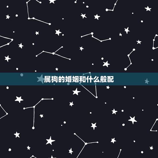属狗的婚姻和什么般配,男女都属狗婚姻相配吗 属狗的婚姻和什么般配,男女都属狗婚姻相配吗