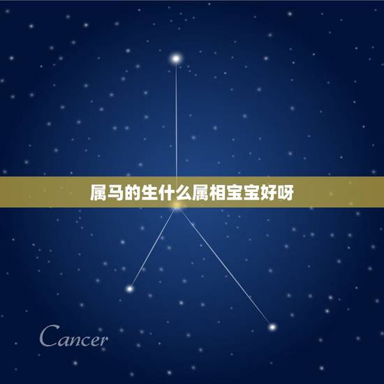 属马的生什么属相宝宝好呀，属马和属蛇的人生什么属相的孩子好