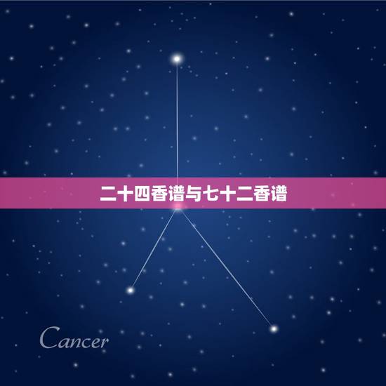 二十四香谱与七十二香谱，四十二香谱图和七十二香谱图有什么区别