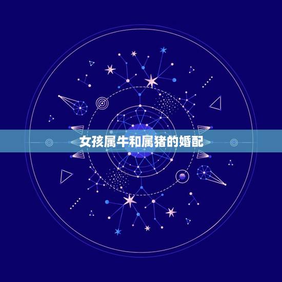女孩属牛和属猪的婚配，属牛和属猪相配吗？