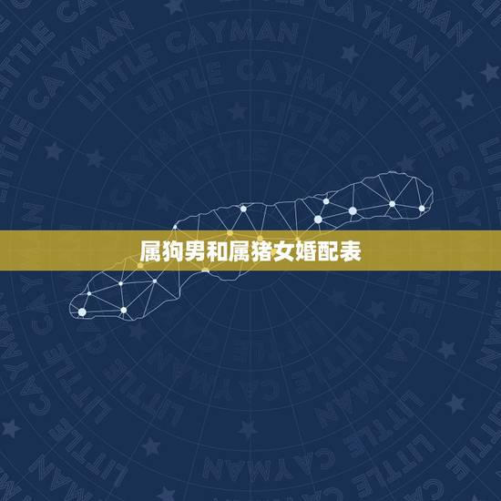 属狗男和属猪女婚配表,男属狗与女属猪婚姻相配吗? 属狗男和属猪女婚配表,男属狗与女属猪婚姻相配吗?