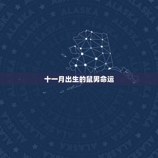 十一月出生的鼠男命运，农历11月属鼠的女人