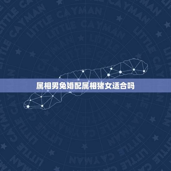 属相男兔婚配属相猪女适合吗，属猪的和属兔的相配吗？