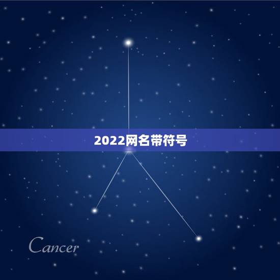 2022网名带符号，好听的网名（带符号）