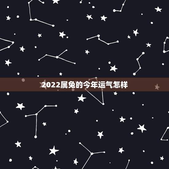 2022属兔的今年运气怎样，2022年属龙人的运势