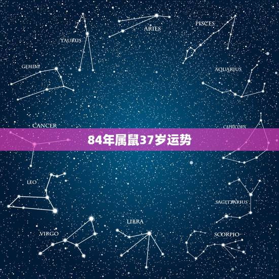 84年属鼠37岁运势，1984年属鼠财运如何 1984年属鼠财运怎么样