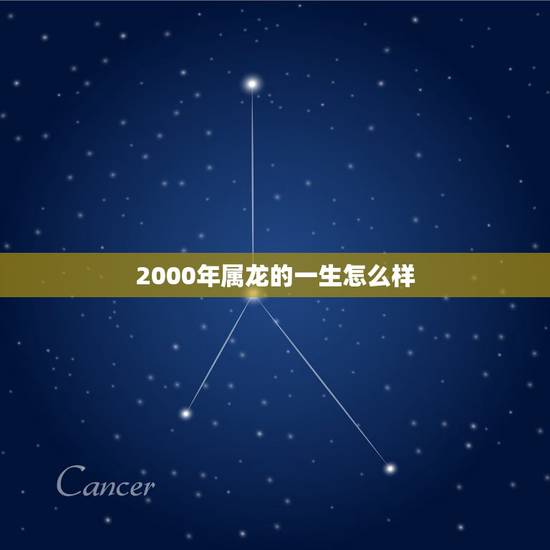 2000年属龙的一生怎么样,2000年属龙 2000年属龙的一生怎么样,2000年属龙