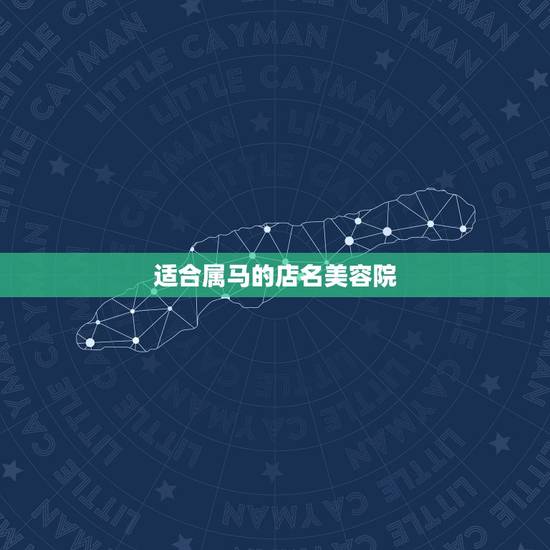 适合属马的店名美容院，属马的人开店要怎样取名才好