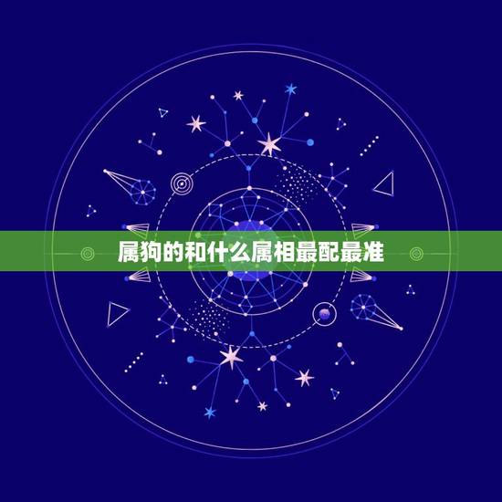 属狗的和什么属相最配最准,属狗的和什么属相最配 属狗的和什么属相最配最准,属狗的和什么属相最配