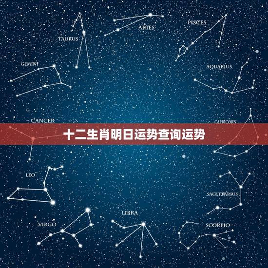 十二生肖明日运势查询运势，每日运程运势提前播报