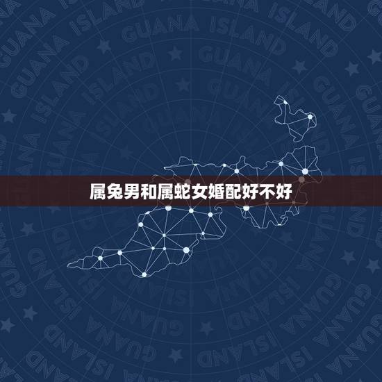 属兔男和属蛇女婚配好不好，属兔的男生和属蛇的女生