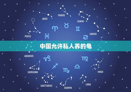 中国允许私人养的龟，在中国养一只草龟违法吗