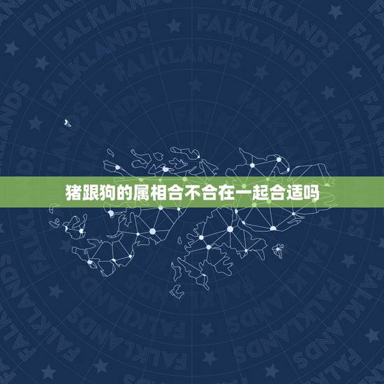 猪跟狗的属相合不合在一起合适吗,猪跟狗的属相合不合 猪跟狗的属相合不合在一起合适吗,猪跟狗的属相合不合