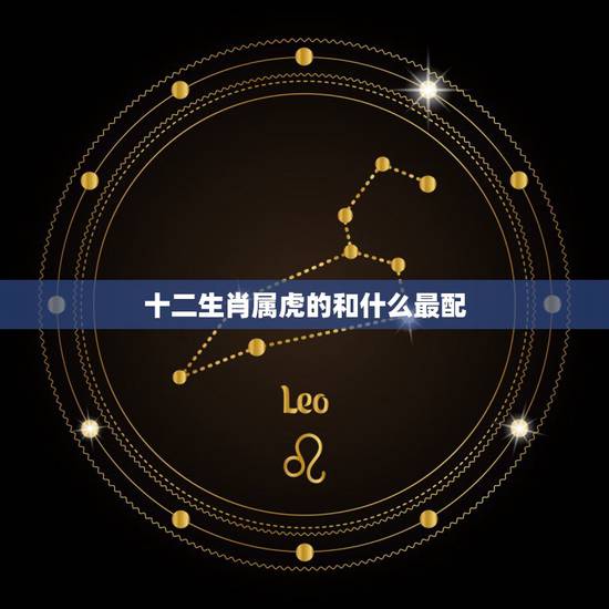 十二生肖属虎的和什么最配，属虎和什么属相最配