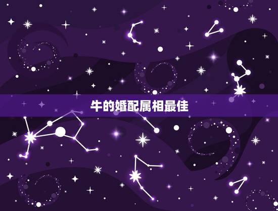 牛的婚配属相最佳,属牛的和什么属相最配 牛的婚配属相最佳,属牛的和什么属相最配