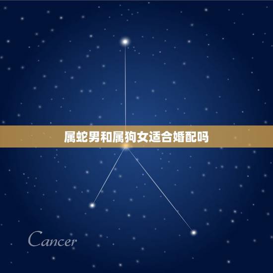 属蛇男和属狗女适合婚配吗,属蛇10.26男和属狗4.7女婚配 属蛇男和属狗女适合婚配吗,属蛇10.26男和属狗4.7女婚配