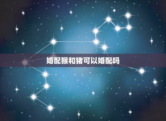 婚配猴和猪可以婚配吗,属猪的和属猴的就一定不能婚配吗? 婚配猴和猪可以婚配吗,属猪的和属猴的就一定不能婚配吗?