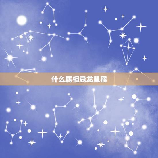 什么属相忌龙鼠猴，属龙的和什么属相最配
