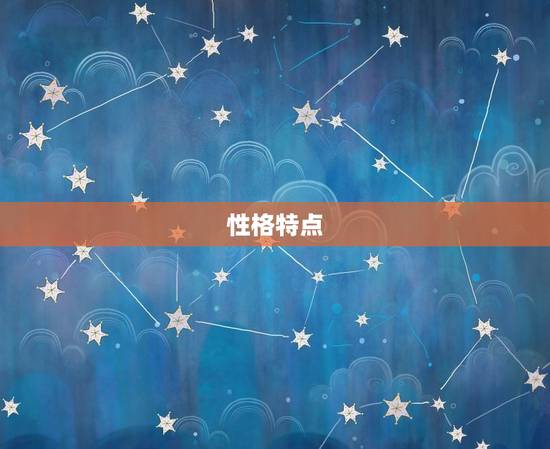 性格特点 性格特点