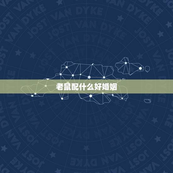 老鼠配什么好婚姻，属鼠的更佳配偶属相