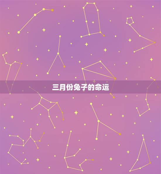 三月份兔子的命运,三月属兔的人命运 三月份兔子的命运,三月属兔的人命运
