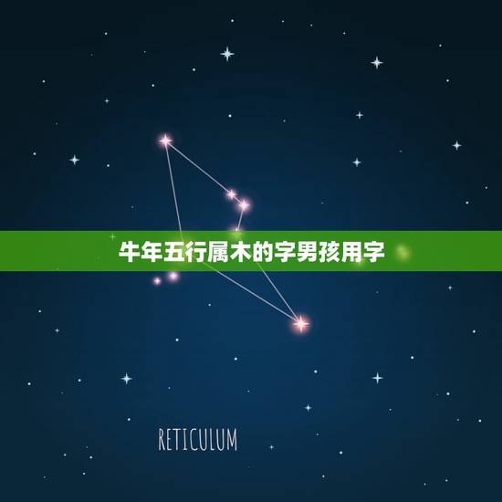 牛年五行属木的字男孩用字,属木的男孩名字寓意好的字 牛年五行属木的字男孩用字,属木的男孩名字寓意好的字