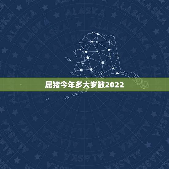 属猪今年多大岁数2022,属马今年多大岁数 属猪今年多大岁数2022,属马今年多大岁数