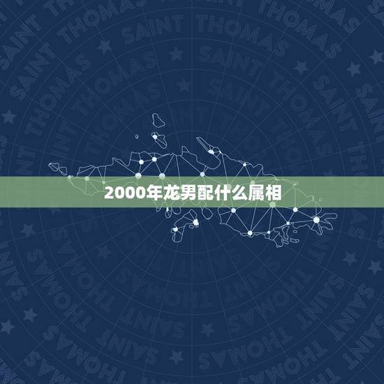 2000年龙男配什么属相,2000年属龙最佳婚配 2000年龙男配什么属相,2000年属龙最佳婚配