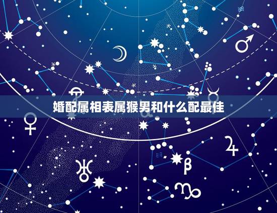 婚配属相表属猴男和什么配最佳，1992年属猴男婚配？和什么样的女结婚好