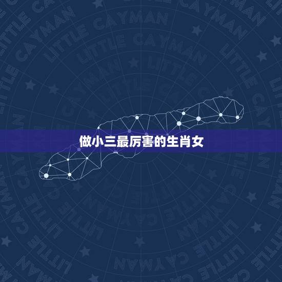 做小三最厉害的生肖女,你所见过的最厉害的小三都有哪些手段?说说吧?烟雨 做小三最厉害的生肖女,你所见过的最厉害的小三都有哪些手段?说说吧?烟雨