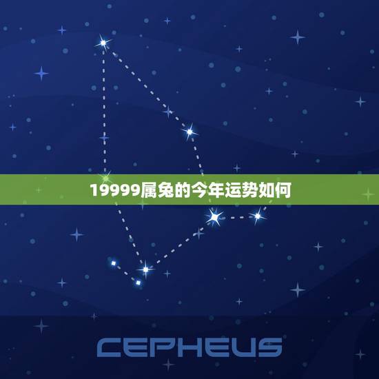 19999属兔的今年运势如何，男属兔的属相婚配表
