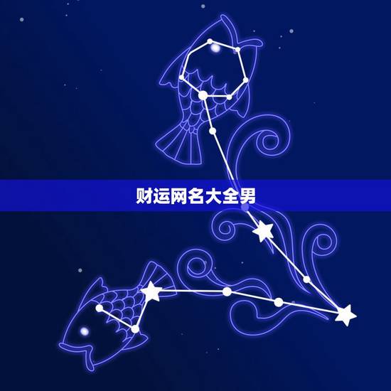 财运网名大全男，招财运的男网名给一个