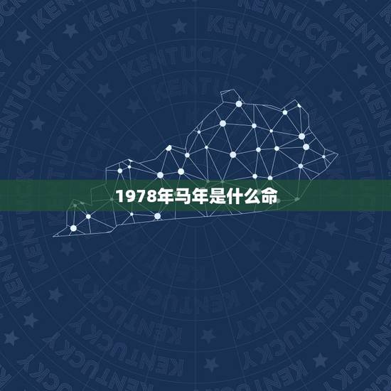1978年马年是什么命,1978年属马是什么命 1978年属马人兔年运 1978年马年是什么命,1978年属马是什么命 1978年属马人兔年运