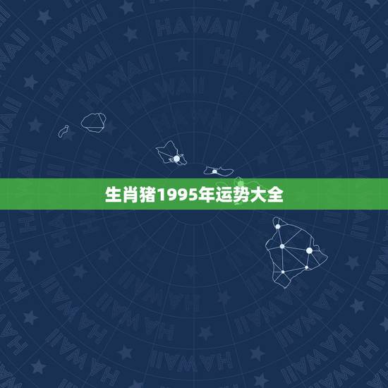 生肖猪1995年运势大全，2021年95年属猪女运势