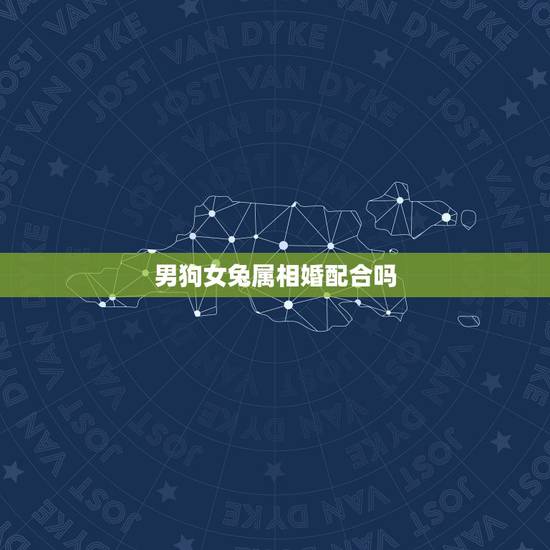 男狗女兔属相婚配合吗，属狗的和属兔的相配吗？