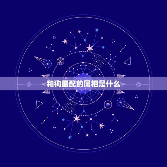和狗最配的属相是什么,狗和什么属相最配 和狗最配的属相是什么,狗和什么属相最配
