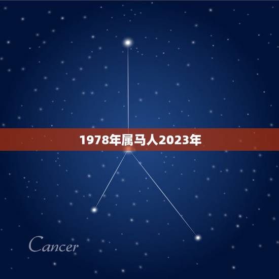 1978年属马人2023年，78年属马2023年运势？
