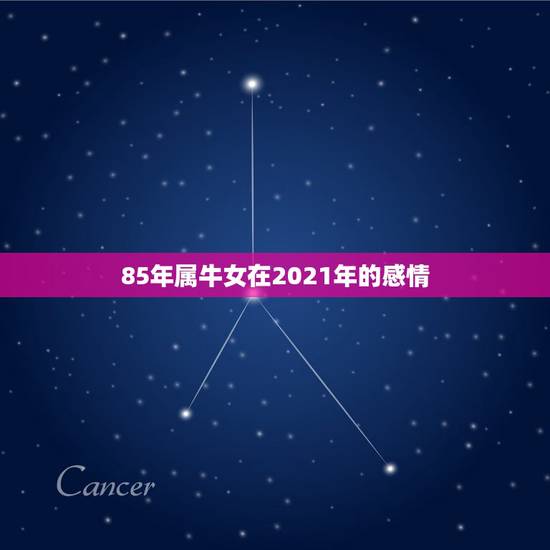 85年属牛女在2021年的感情 85年牛女2021年婚姻 85年属牛女在2021年的感情 85年牛女2021年婚姻