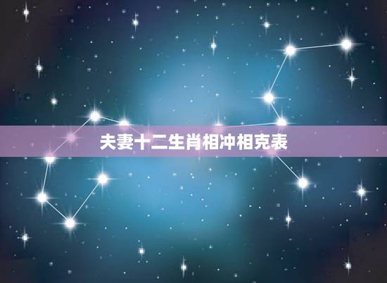 夫妻十二生肖相冲相克表,十二生肖更佳姻缘配对 夫妻十二生肖相冲相克表,十二生肖更佳姻缘配对