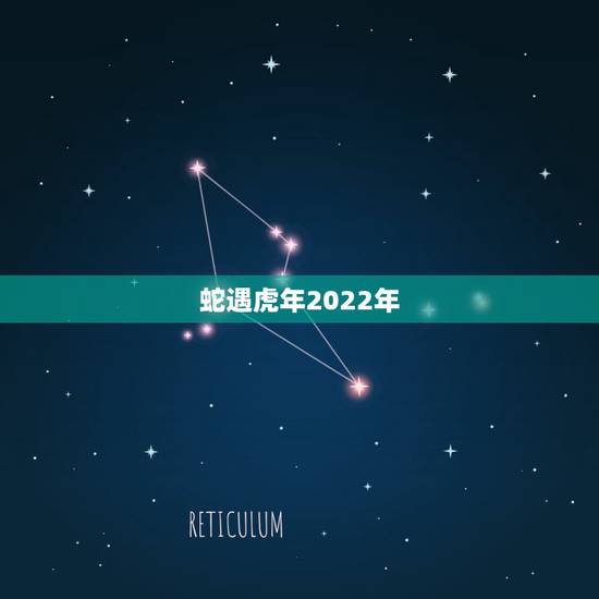 蛇遇虎年2022年，虎年蛇运势2022年运程