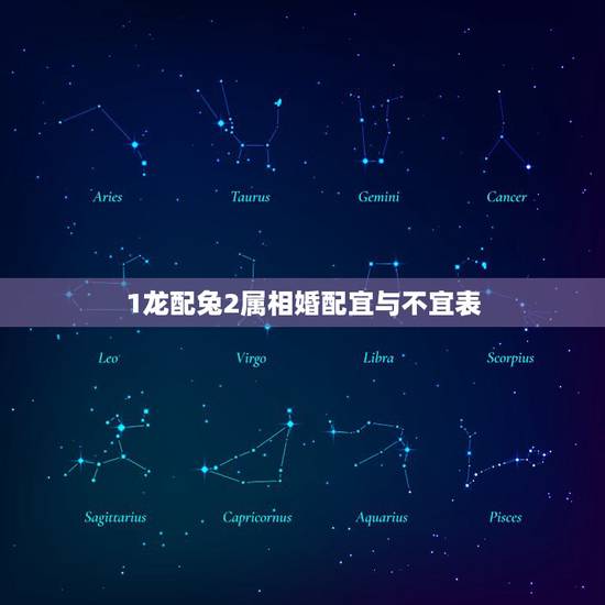 1龙配兔2属相婚配宜与不宜表，女生属龙的和什么属相最配，女性属龙的属相
