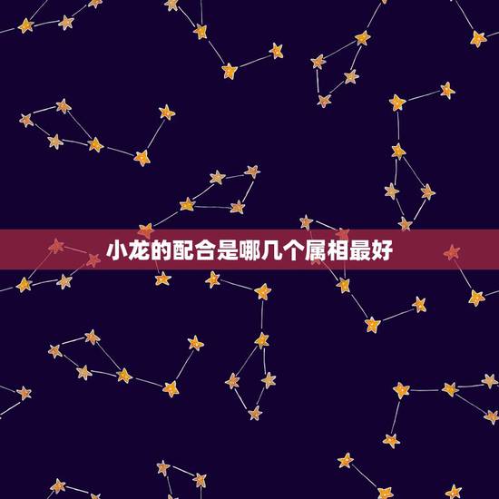 小龙的配合是哪几个属相最好,请教个位老师,属小龙的最佳配偶是什么属相 小龙的配合是哪几个属相最好,请教个位老师,属小龙的最佳配偶是什么属相