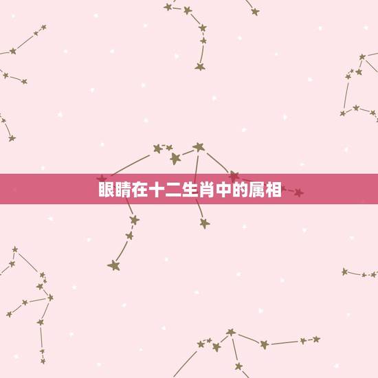 眼睛在十二生肖中的属相,十二生肖中眼睛特别大的动物是什么 眼睛在十二生肖中的属相,十二生肖中眼睛特别大的动物是什么