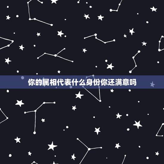 你的属相代表什么身份你还满意吗,十二生肖各代表什么称呼和身份 你的属相代表什么身份你还满意吗,十二生肖各代表什么称呼和身份