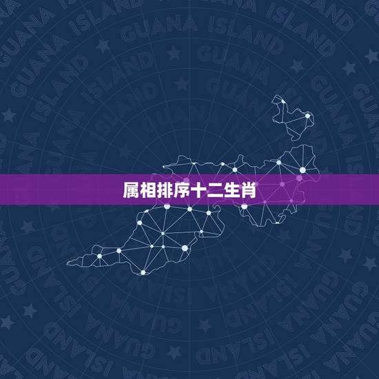 属相排序十二生肖，生肖是怎麼按年份排序的