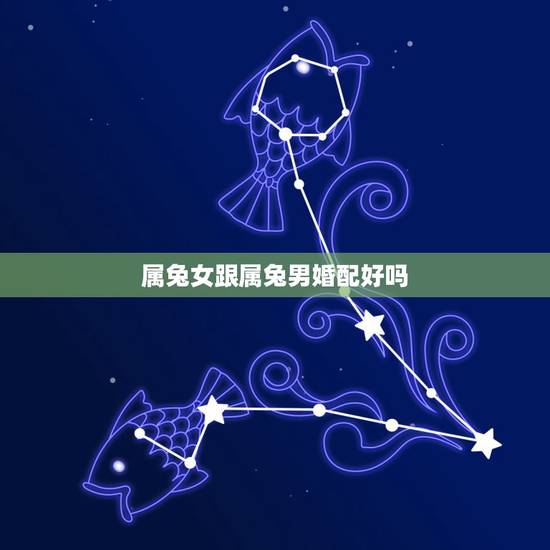 属兔女跟属兔男婚配好吗，属相婚配：男属兔和女属羊相配吗