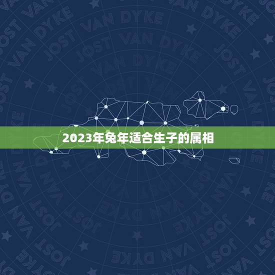 2023年兔年适合生子的属相，兔适合生什么属相