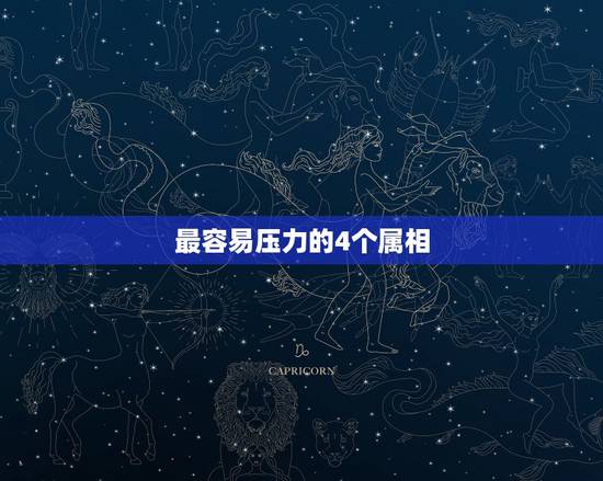 最容易压力的4个属相,2018财运最好的4个生肖有哪些? 最容易压力的4个属相,2018财运最好的4个生肖有哪些?