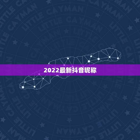 2022最新抖音昵称，2023最新版抖音昵称搞笑
